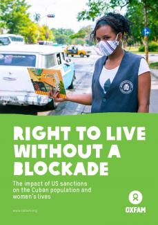 Oxfam: Right to live without a blockade