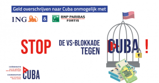 Stop de VS blokkade tegen Cuba