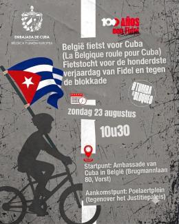 België fietst voor Cuba 23 08 26